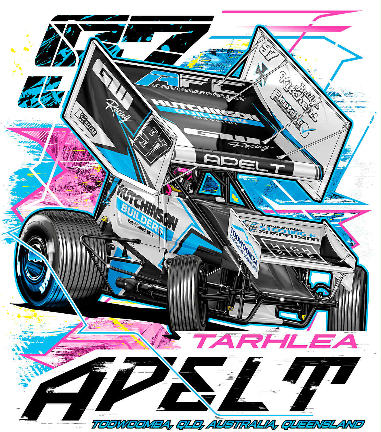 Tarhlea Apelt - Illustrated Trading Card